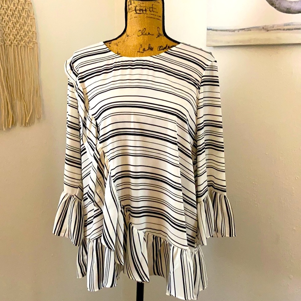 Alfani Ruffled Blouse